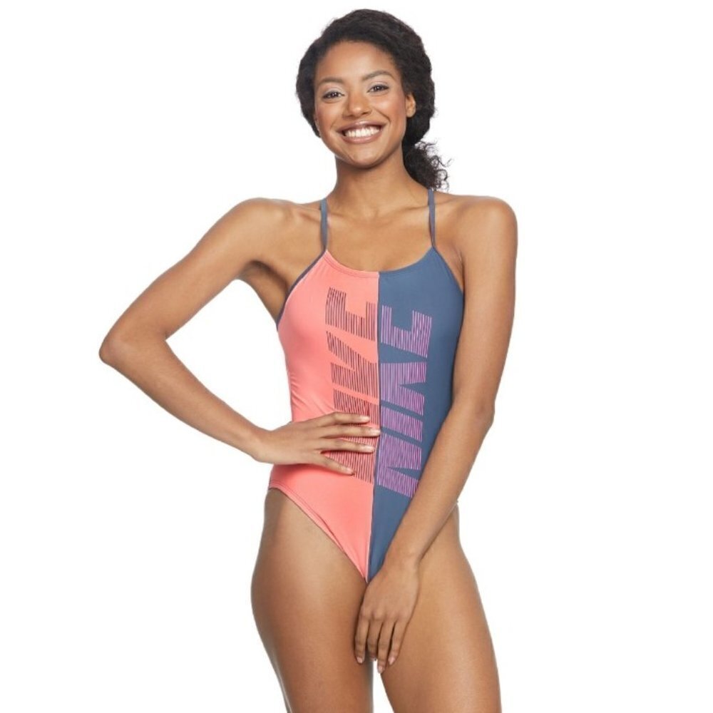 💕NIKE💕 Rift Racerback Cut Out One Piece Swimsuit - Picture 7 of 16